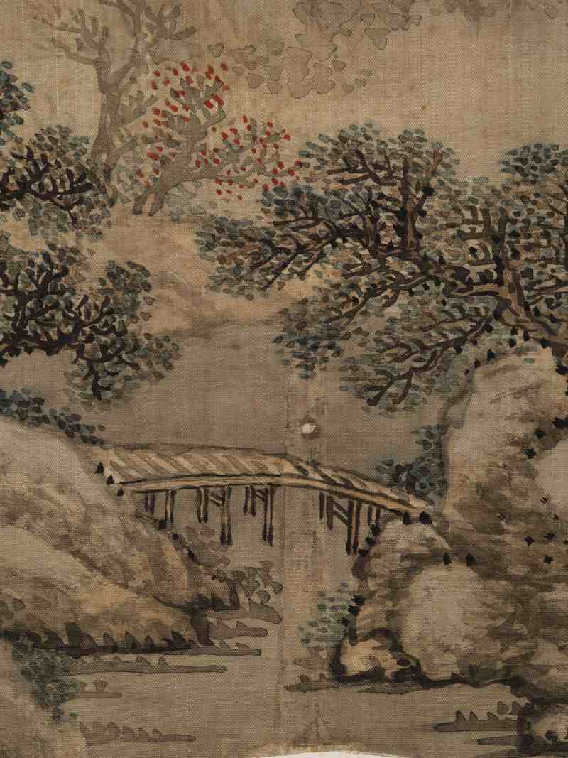 癸酉（1813年）作 汪圻（款）、姜壎、金雯 山水人物六帧 - 图30