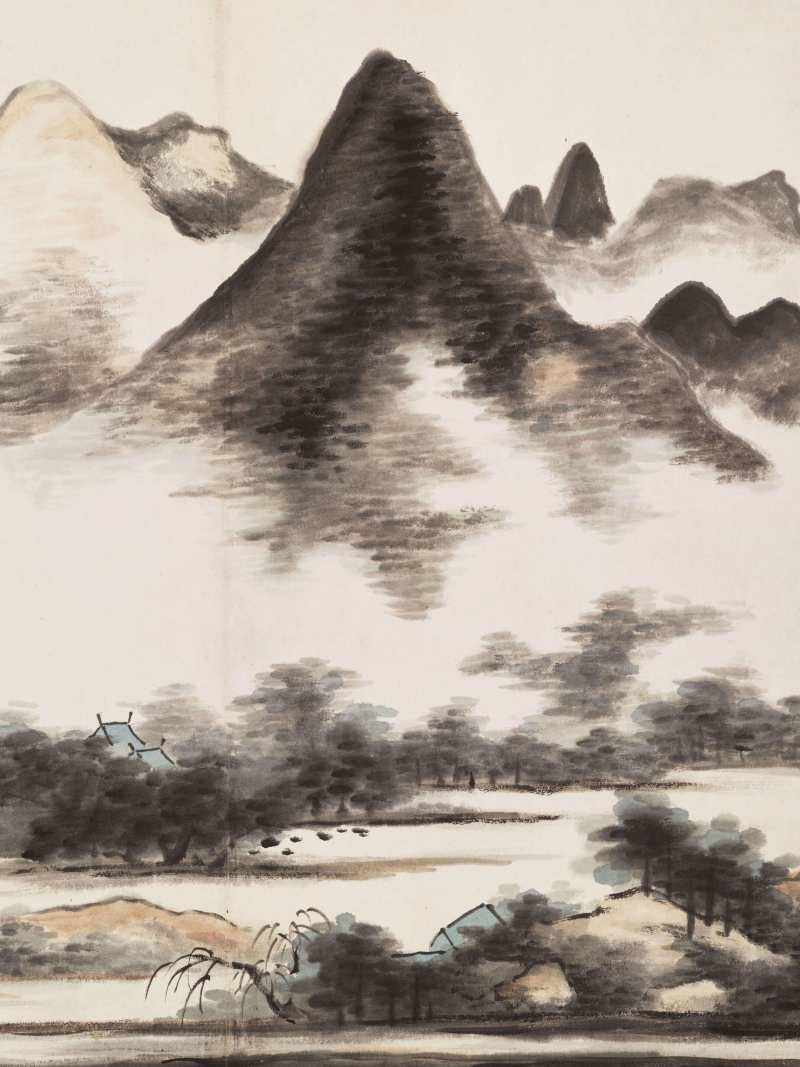 张深 山水人物册 - 图12