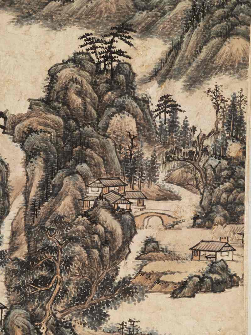 庚寅（1710年）作 王翚（款） 山水册 - 图47
