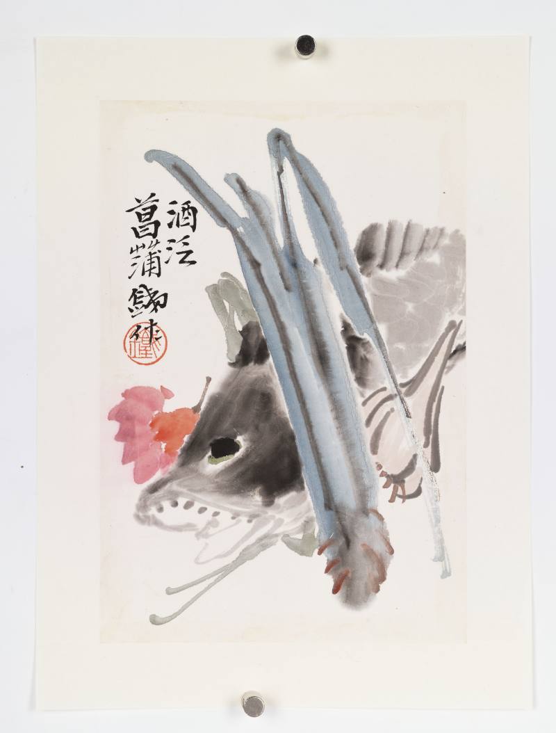 癸丑（1913年）作 张光梅 花卉果蔬册 - 图31