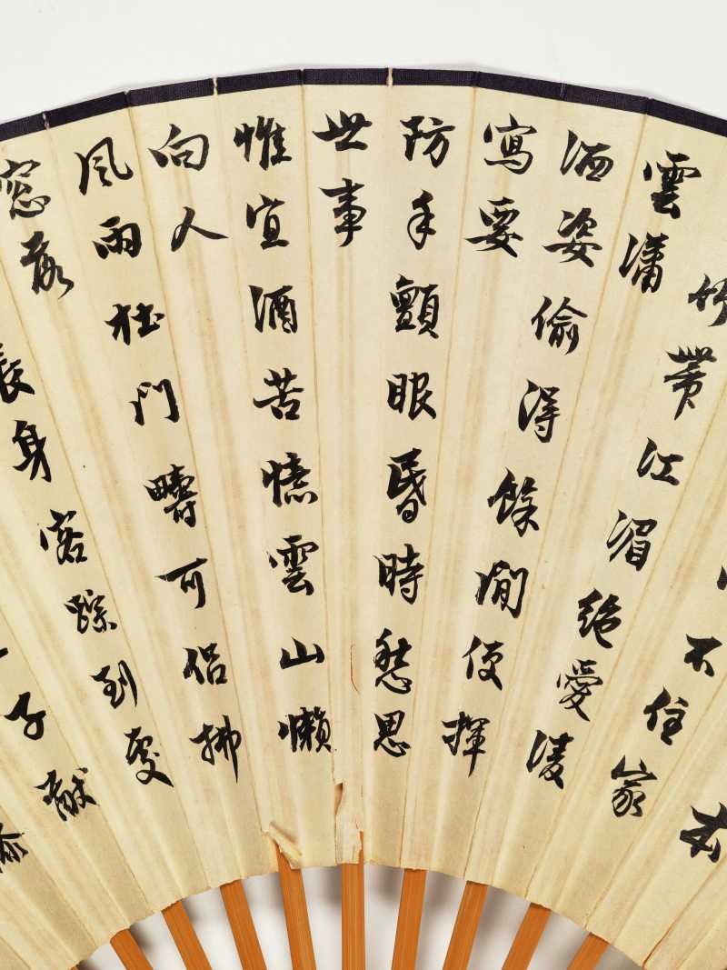 丁亥（1947年）作 卜孝怀、徐宗浩 松荫仕女·行书七言诗 - 图9