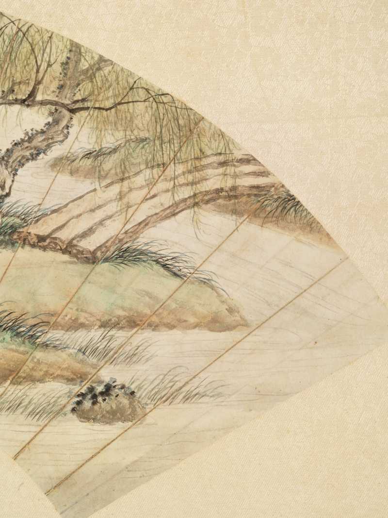 甲申（1944年）、丙戌（1946年）作 陈达、尤小云 山水二帧 - 图14