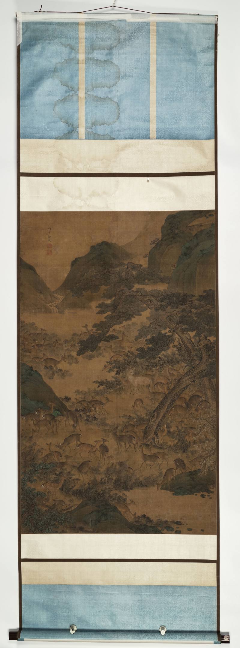赖珽 百禄图 - 图2