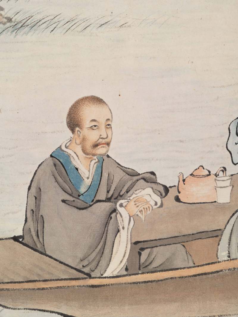光绪戊戌（1898年）作 宋洛、陆恢、汪谦 人物三帧 - 图8