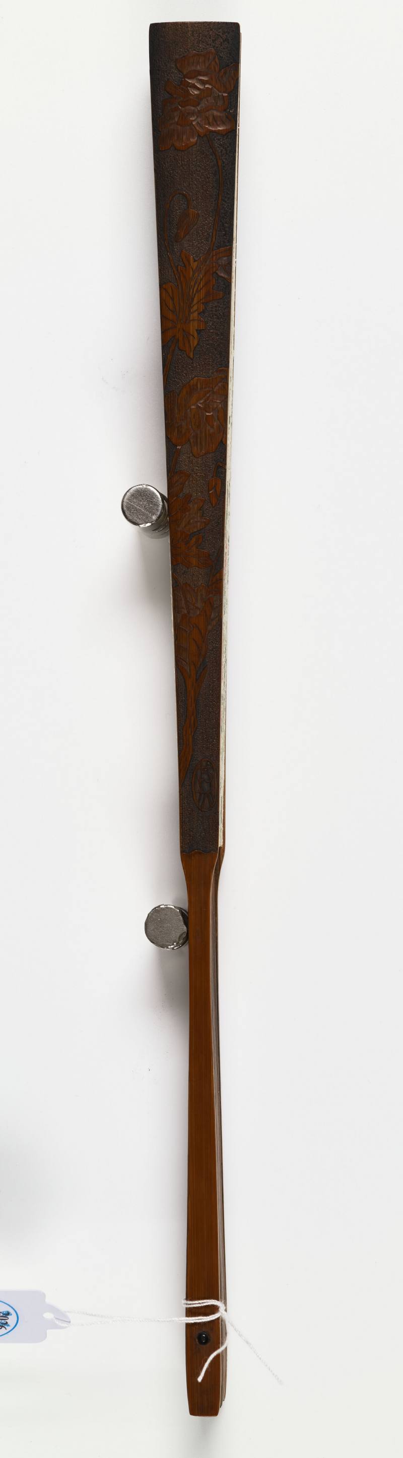 甲申（1944年）、戊戌（1898年）作 郑元素、沙馥等 花鸟成扇两柄 - 图27