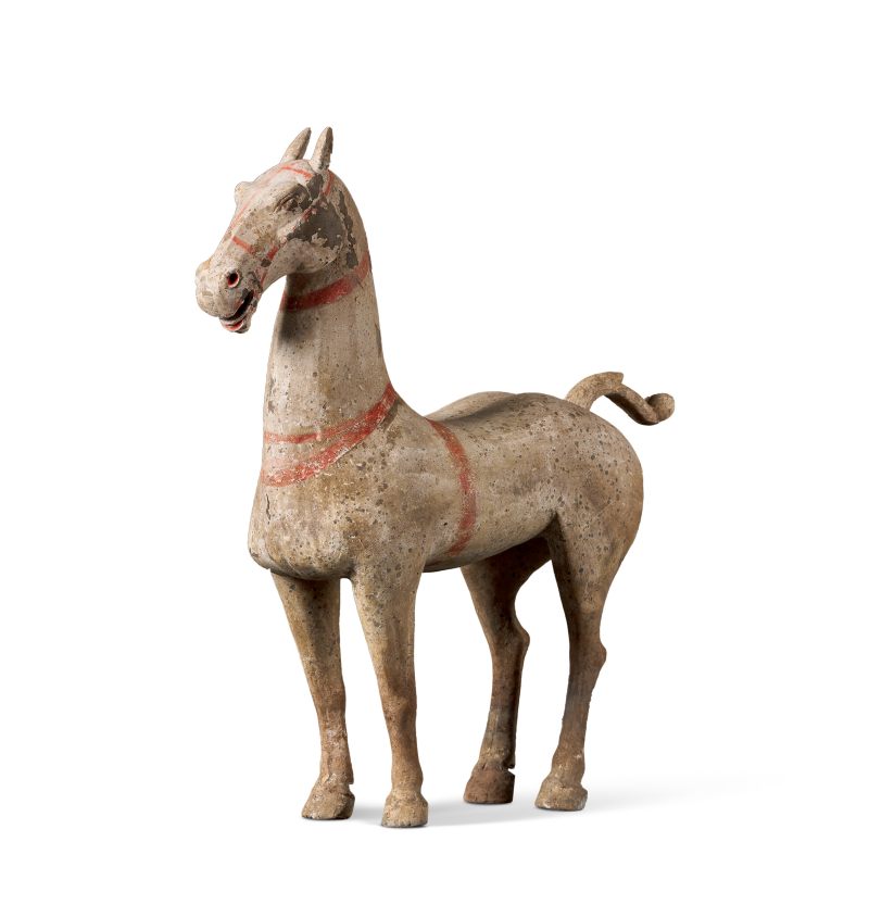 彩陶馬