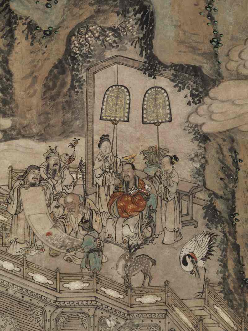 同治壬申（1872年）作 杨得霖 群仙拱祝图 - 图11