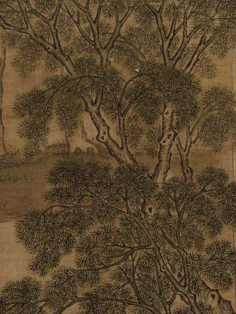 癸酉（1813年）作 汪圻（款）、姜壎、金雯 山水人物六帧 - 图23