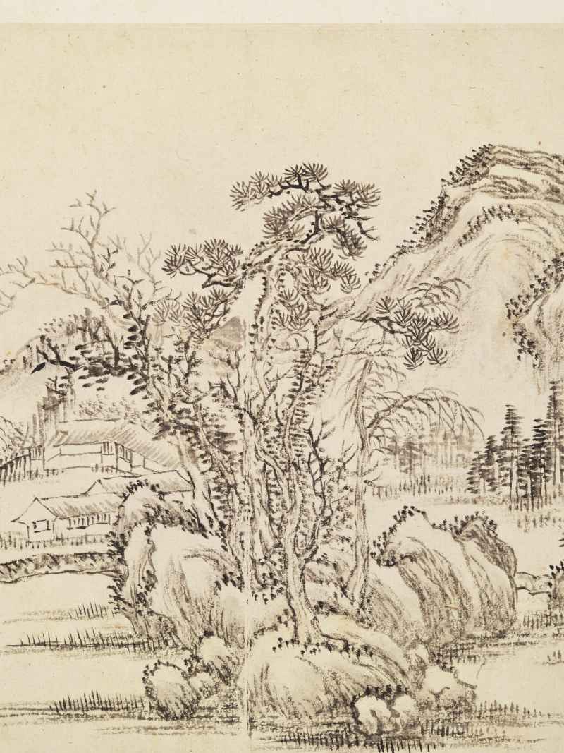 庚子（1780年）作 陆遵书 仿宋元山水册 - 图20