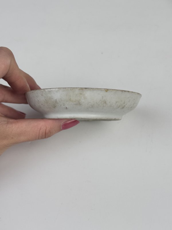 明代 青花鱼纹盘 - 图5