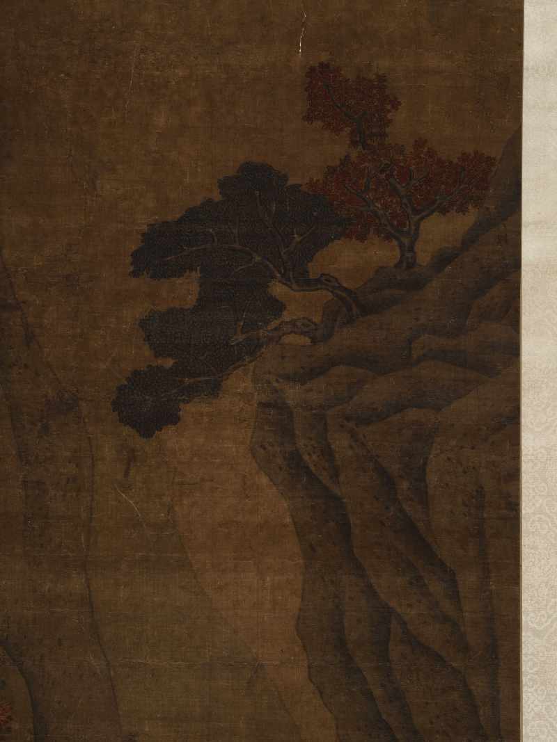 恽寿平（款） 风声出谷图 - 图4