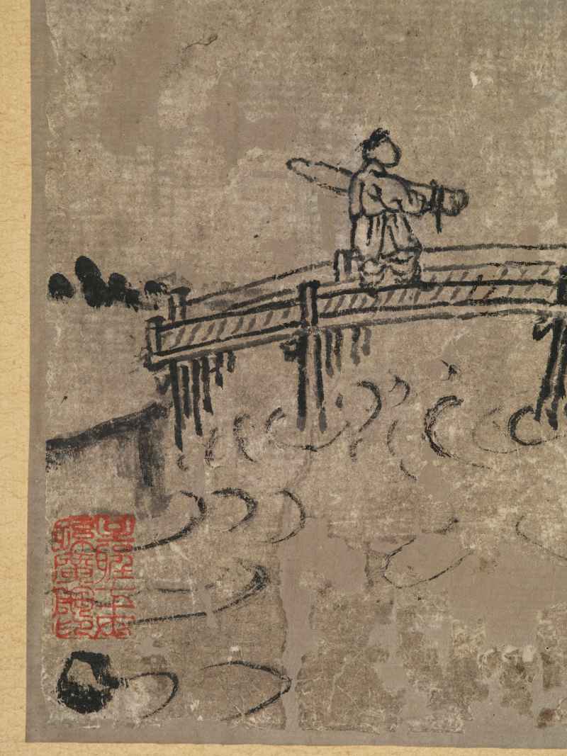 许道宁（款） 行旅图 - 图6