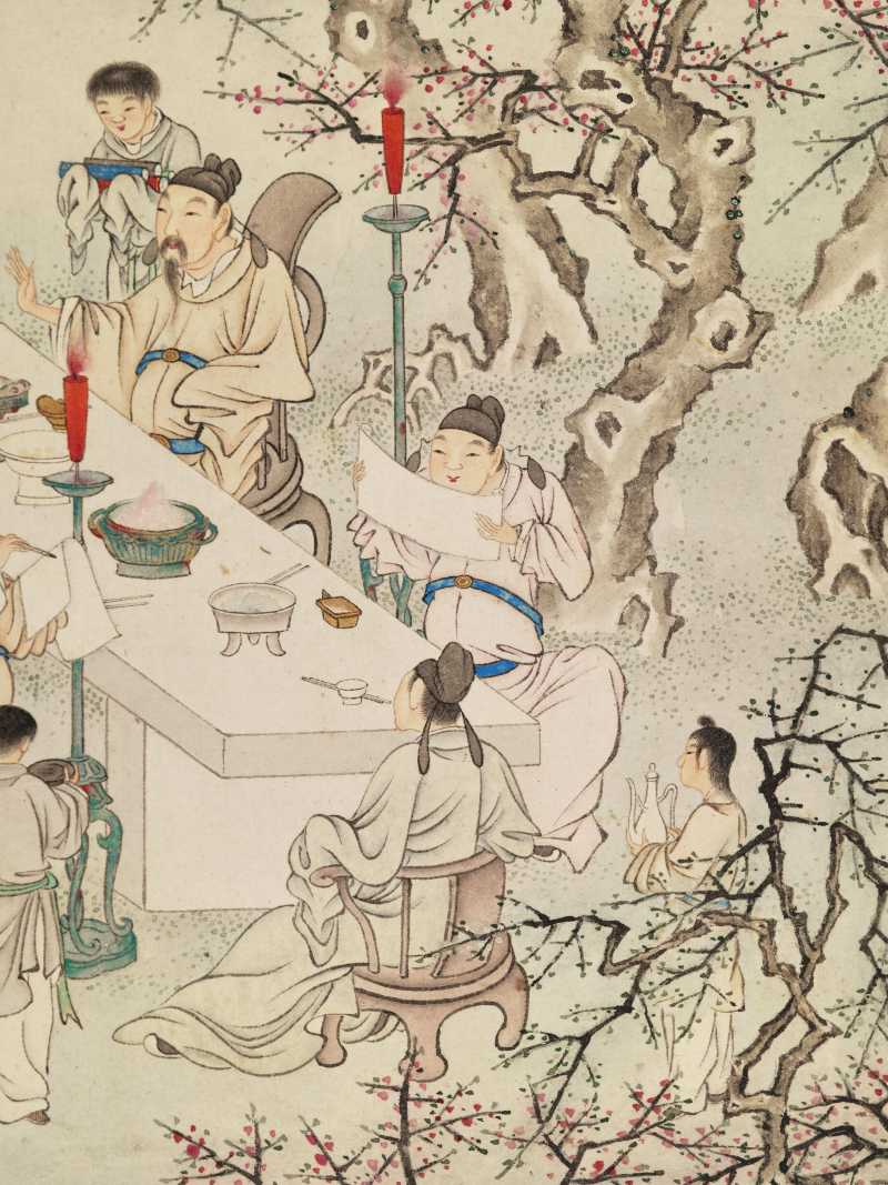 王树榖、吴求 题神仙图册 - 图30