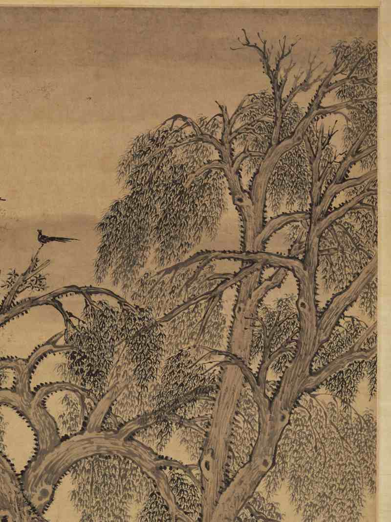 戊戌（1718年）作 杨晋（款） 柳溪放牧 - 图8
