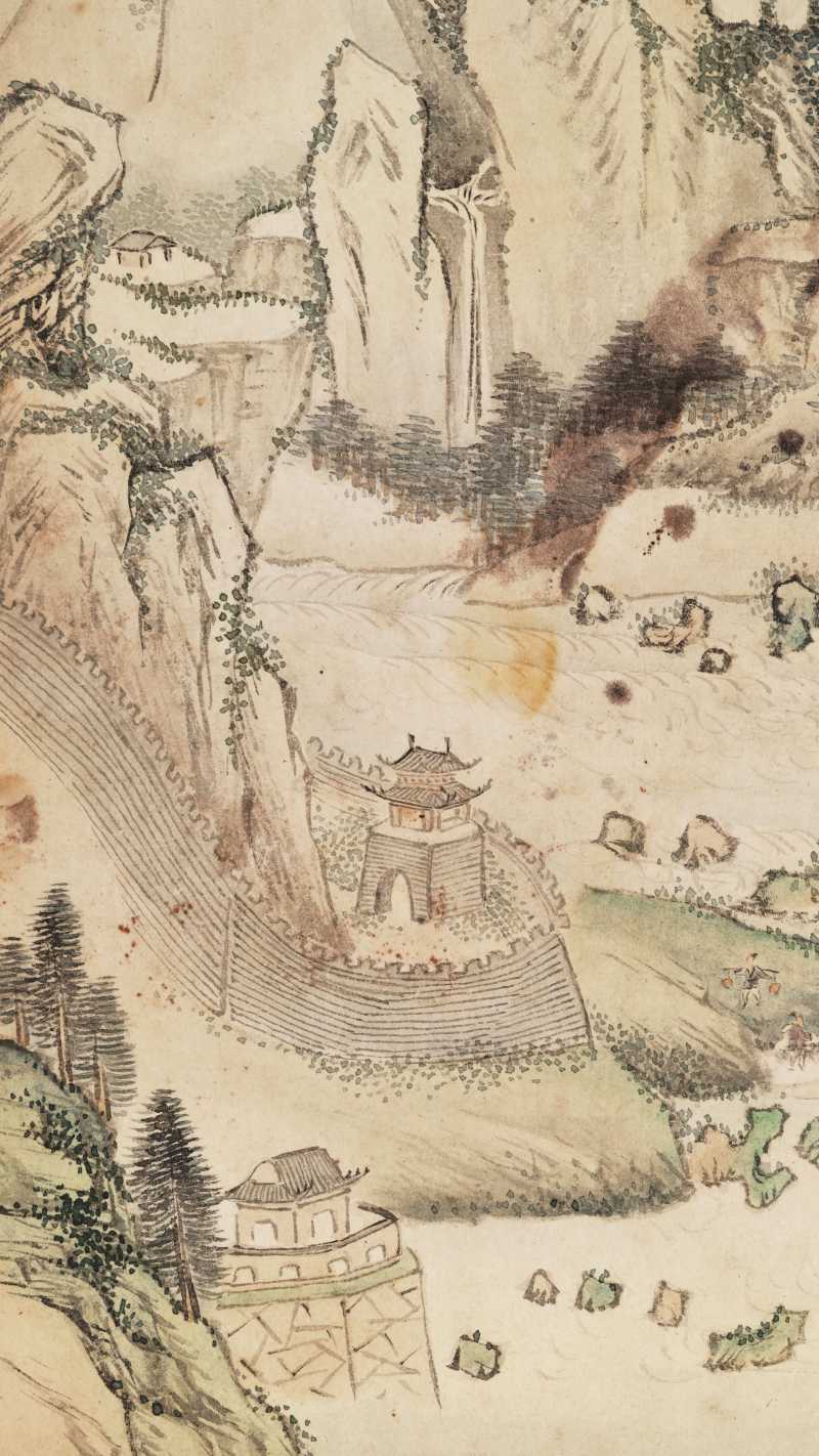 黄向坚（款） 云川十二景 - 图26