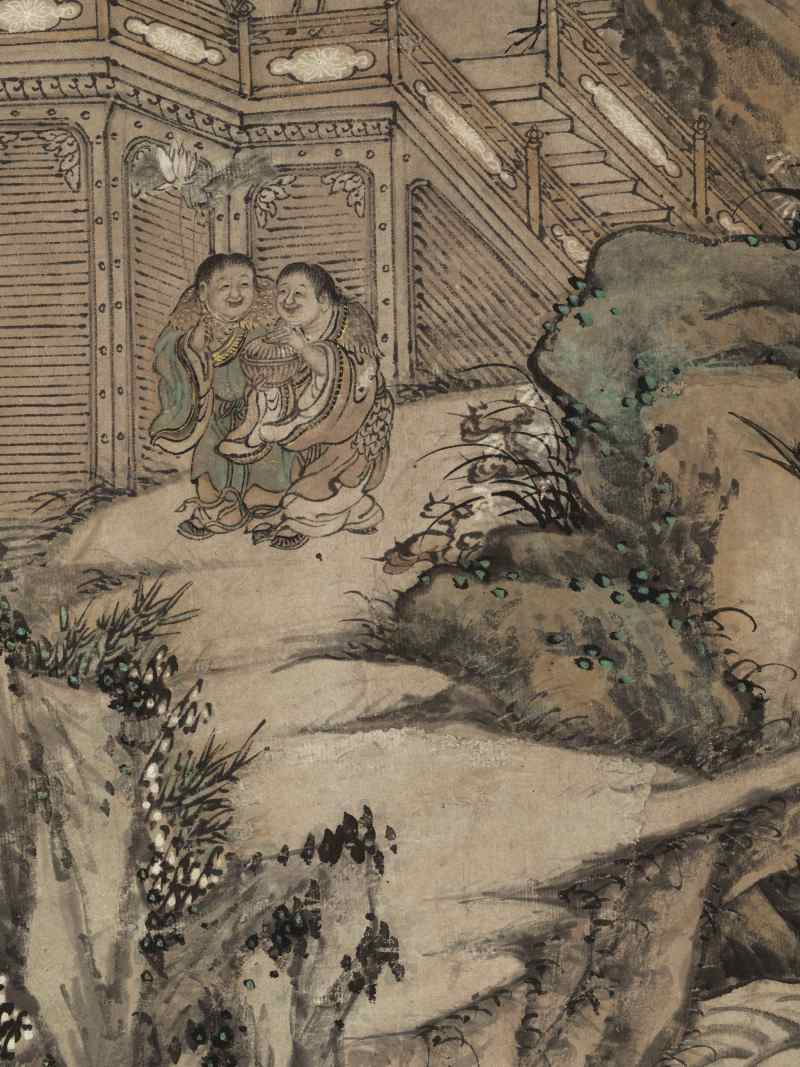同治壬申（1872年）作 杨得霖 群仙拱祝图 - 图12
