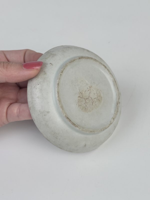 明代 青花鱼纹盘 - 图6