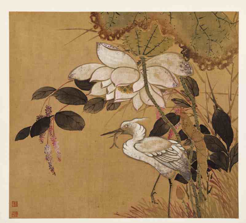 童原 写生花鸟册 - 图21