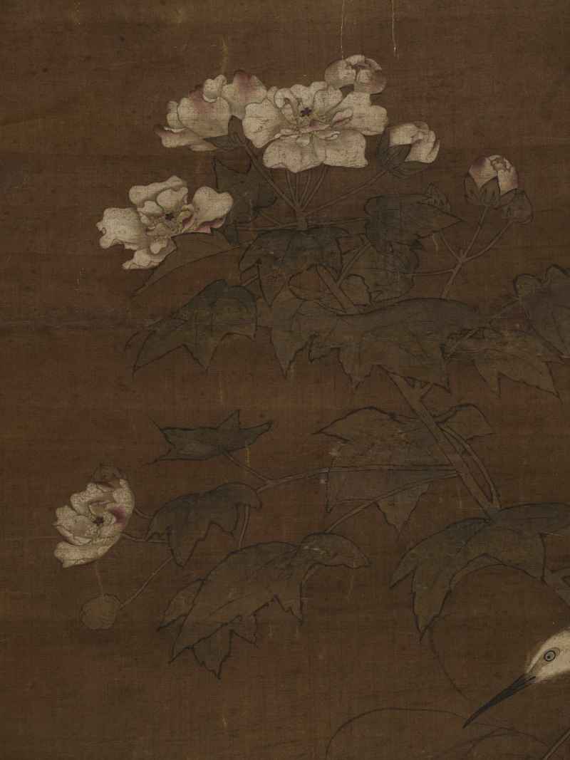 佚名 芙蓉白鹭 - 图7