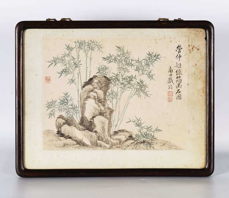 恽寿平（款） 花卉四帧 - 图18