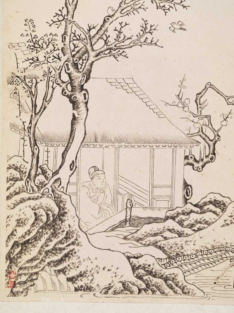 焦秉贞（款） 人物故事图册 - 图27