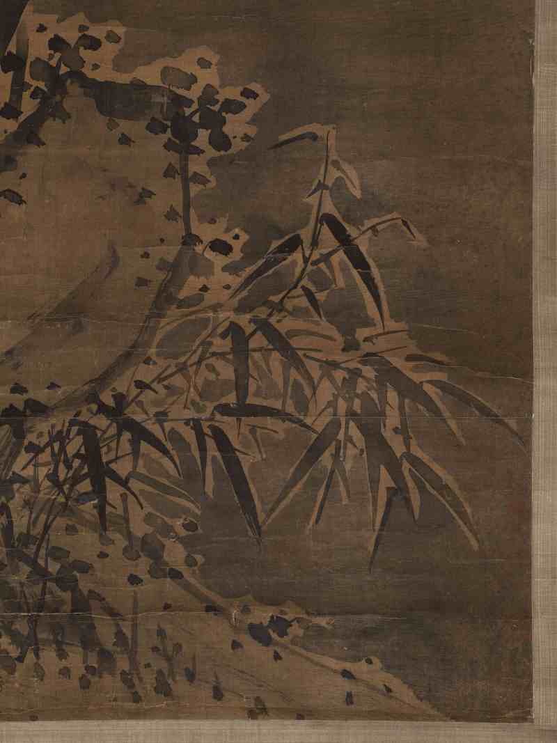 阎士安（款） 雪竹图 - 图5