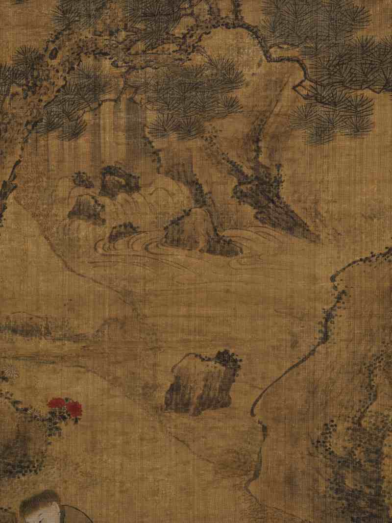 康熙丁亥（1707年）作 陈凯（款） 采药图 - 图16