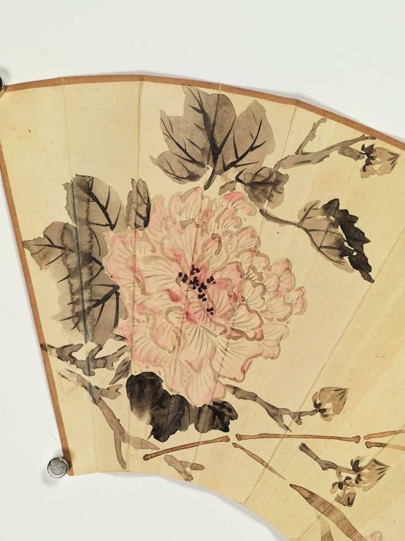 韵樵、洪锡礽、李孺 花鸟书法三帧 - 图13