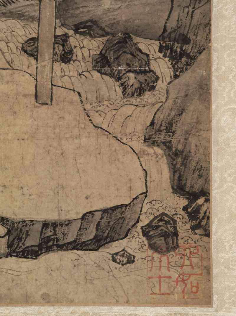 唐寅（款） 赏溪图 - 图9
