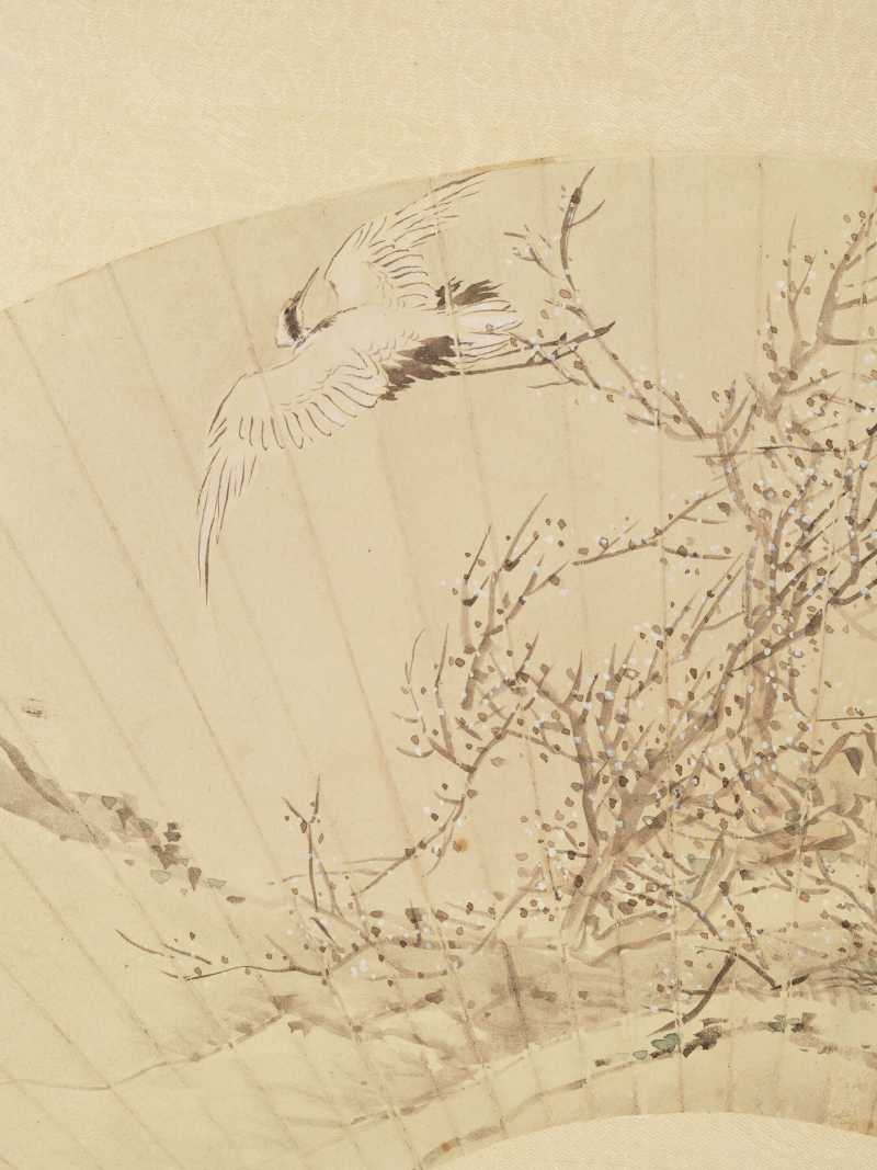 庚寅（1890年）、丙子（1876年）作 沙馥 人物花鸟五帧 - 图22