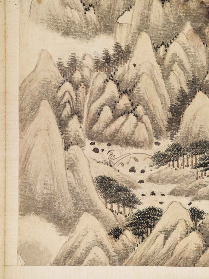黄向坚（款） 云川十二景 - 图28