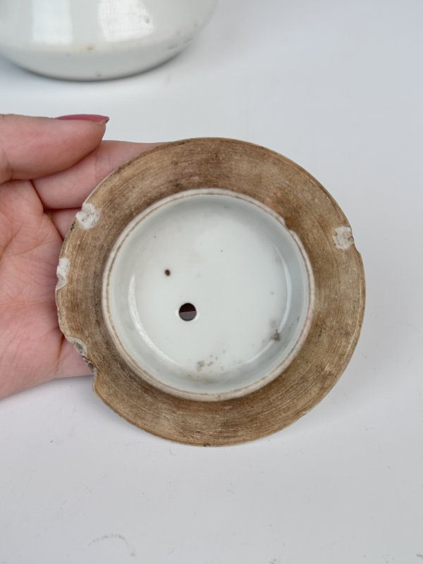 民国浅绛彩画花鸟茶壶 - 图6