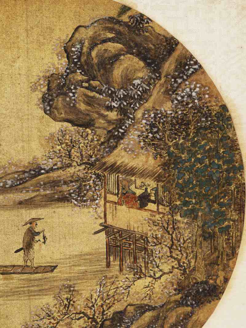 戊戌（1898年）作 任预 仿古山水册 - 图35