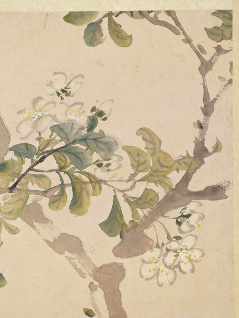丁丑（1877年）作 莲溪、姚琛 花卉人物四帧 - 图15