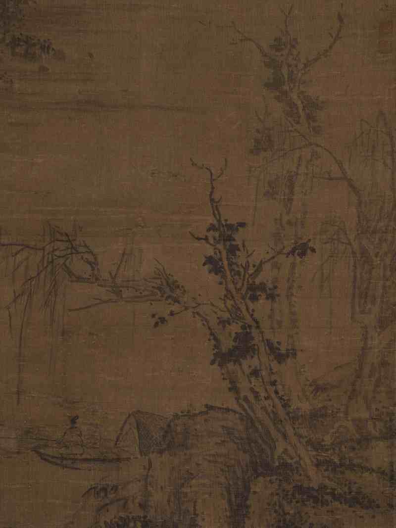 査士标（款） 林亭野趣 - 图4