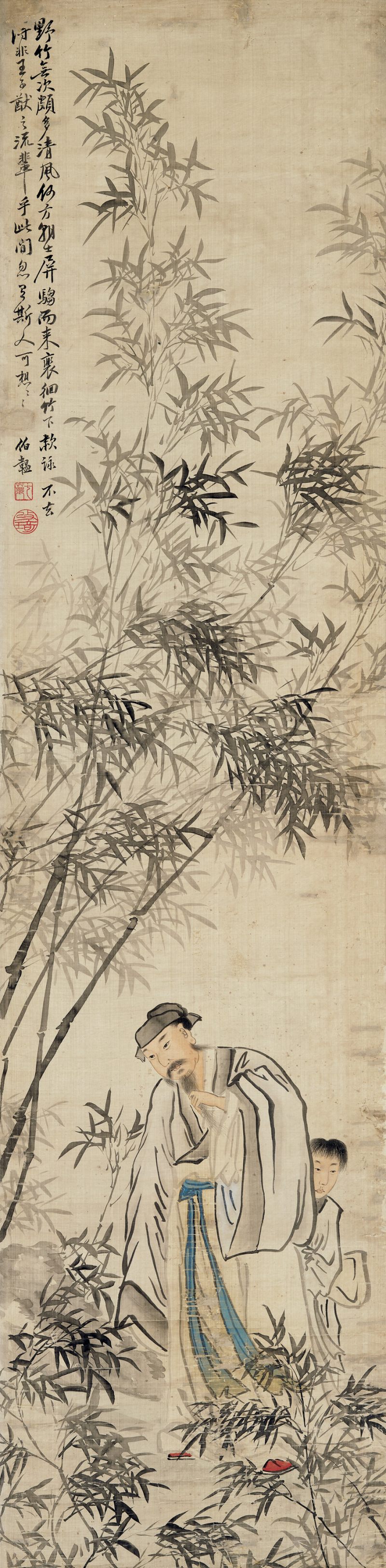 改琦 竹林高士