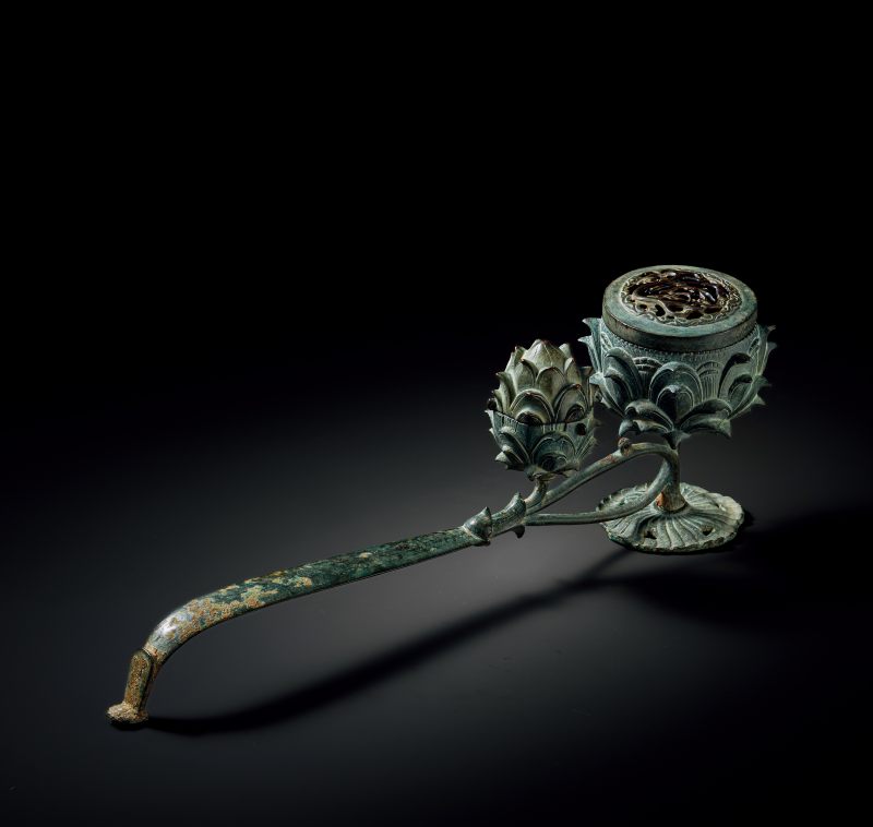 銅蓮花行爐 - 图1