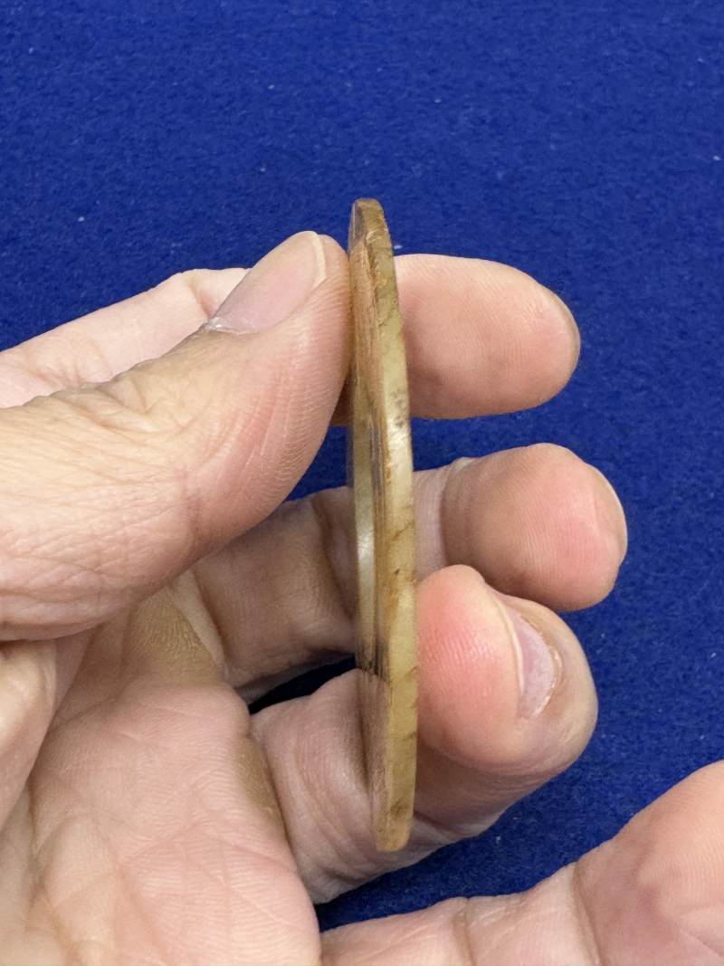 玉魚和龍紋玦各一件 - 图10