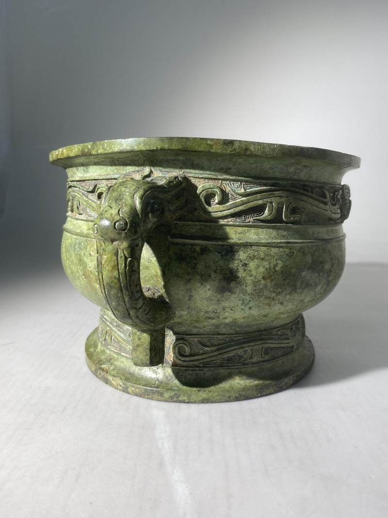 青銅「侁」簋 - 图8