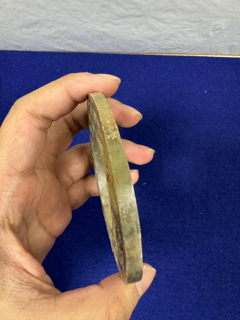 玉鏤雕人物龍紋環 - 图15