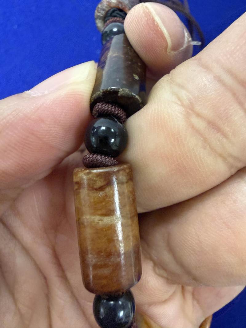 紅沁玉勒、環多寶串五顆一組 - 图17