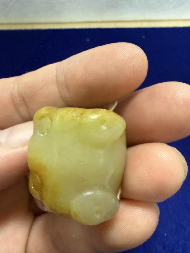 玉虎頭和玉勒、白玉印各一件 - 图28