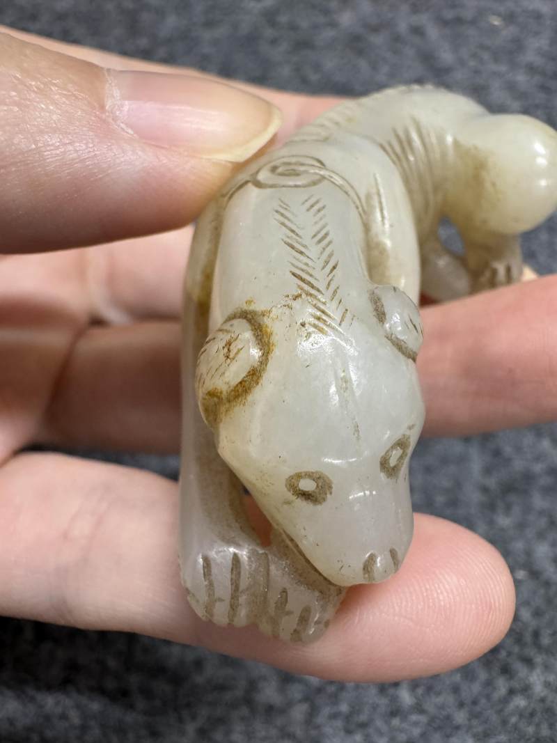 白玉臥犬 - 图6