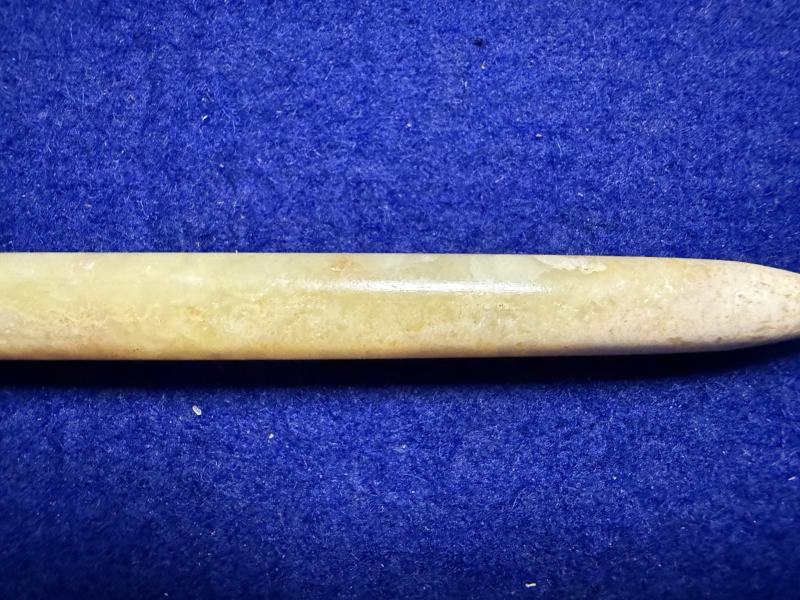 青黃玉錐形器 - 图6