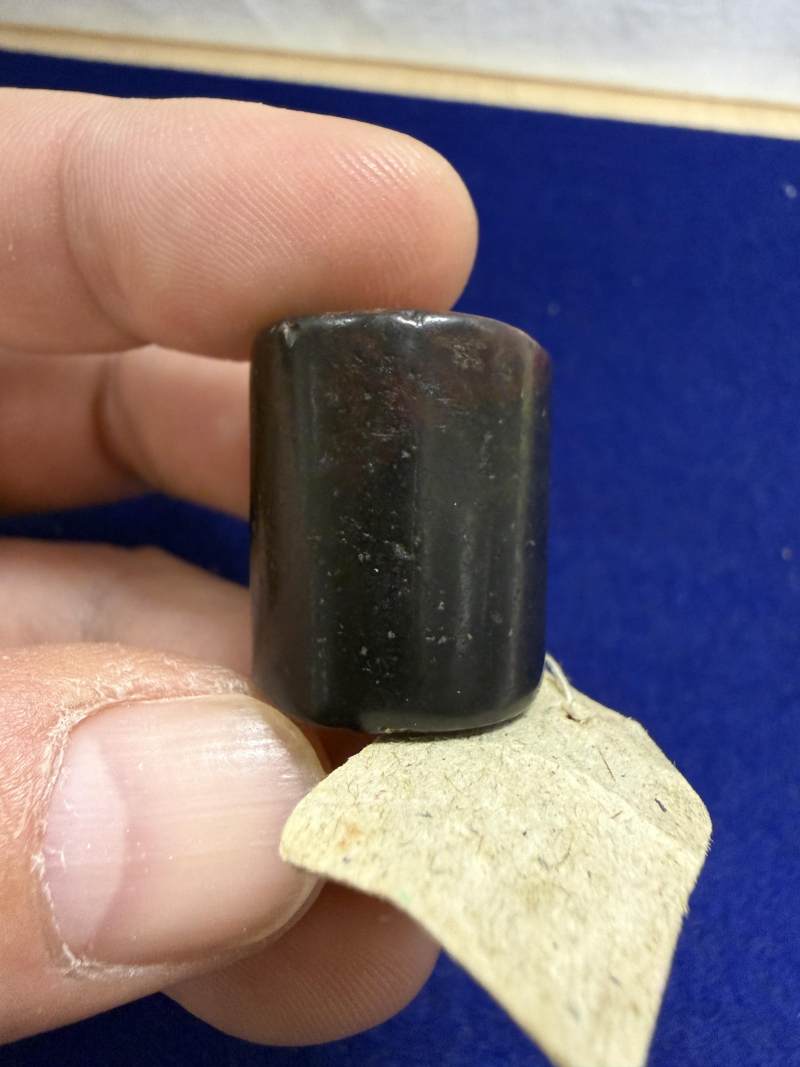 玉虎頭和玉勒、白玉印各一件 - 图13