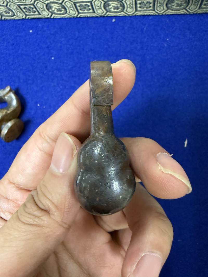 瑪瑙龍首帶鉤一組七件 - 图49