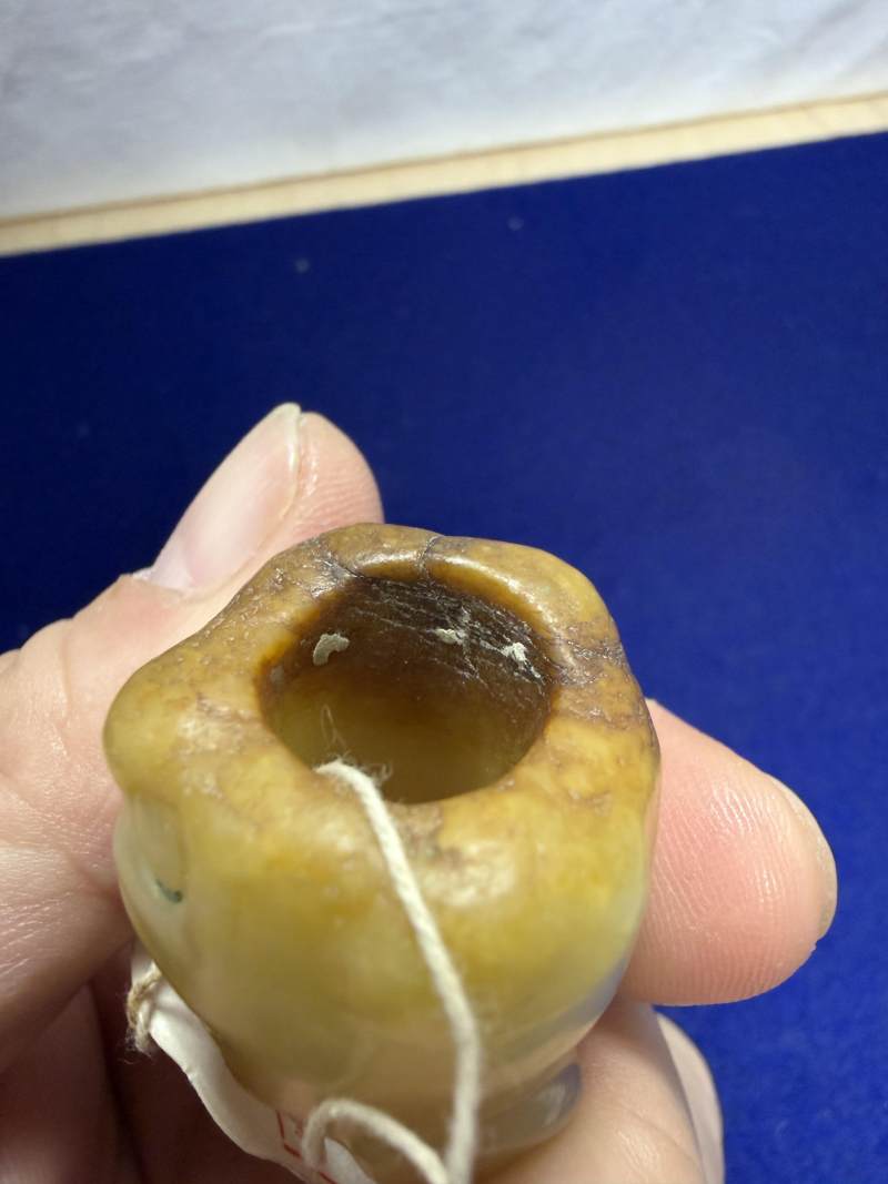 玉虎頭和玉勒、白玉印各一件 - 图37
