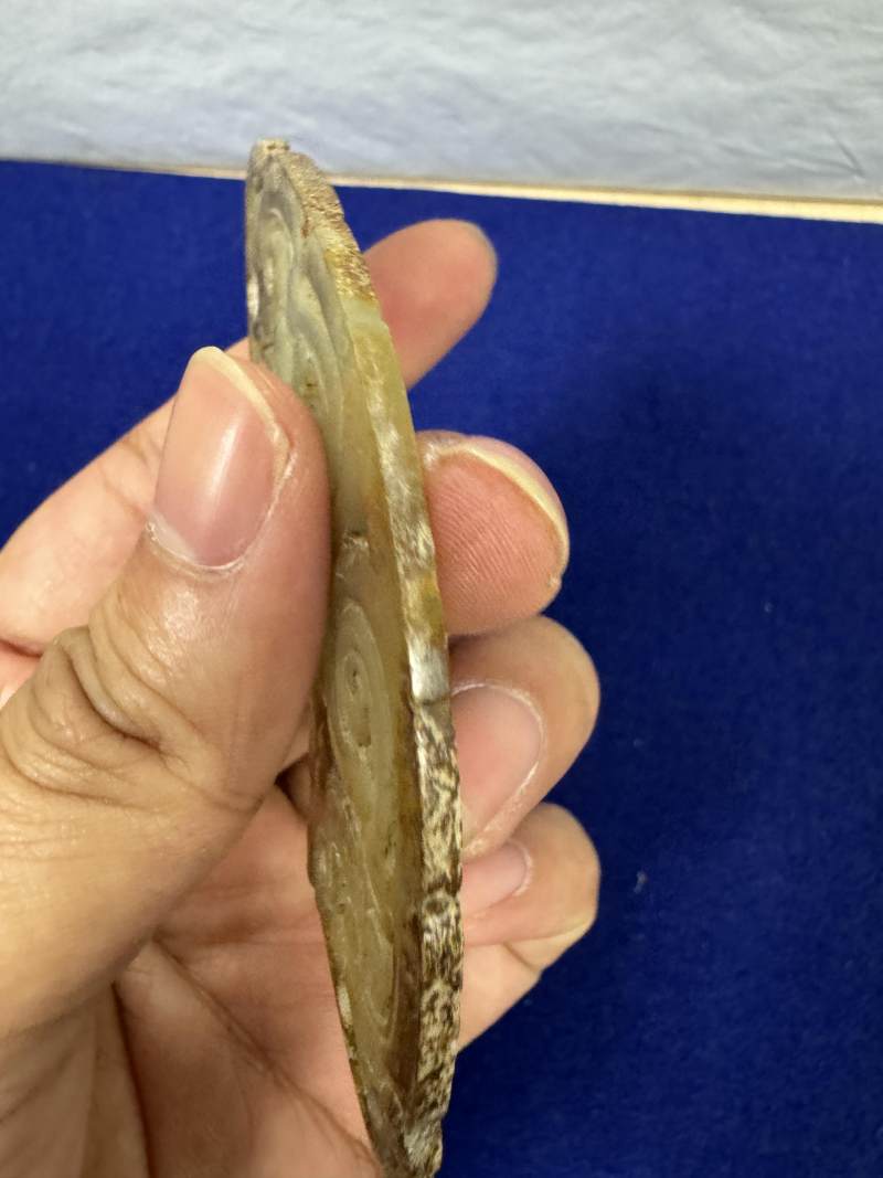 玉鏤雕龍紋璜 - 图13