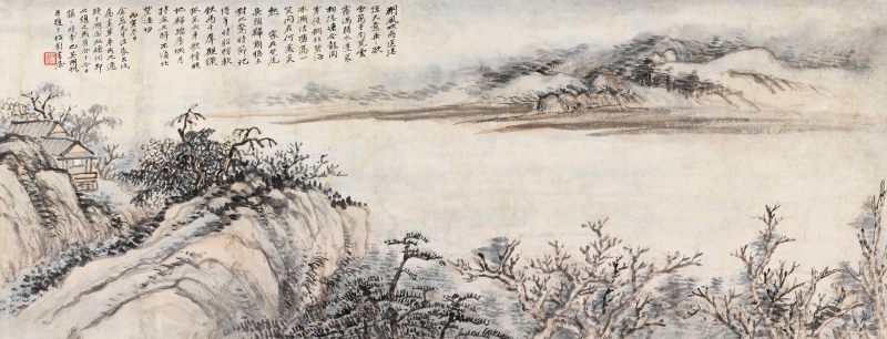 丙寅（1926年）作 吳湖帆 念奴嬌詞意