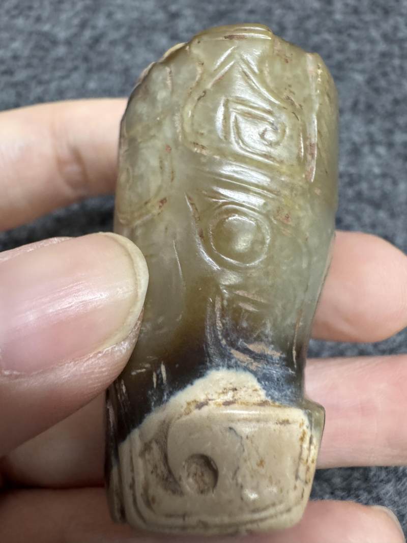 玉牛首形勒 - 图24